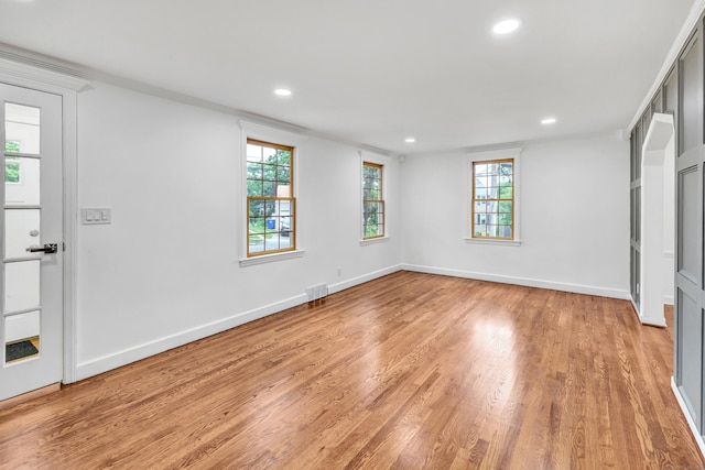 162 Sheppard St, Stratford, CT 06614 - unfurnished bedroom featuring light wood finished floors and recessed lighting