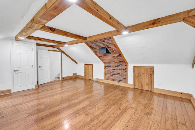 162 Sheppard St, Stratford, CT 06614 - additional living space featuring wood-type flooring and stairs