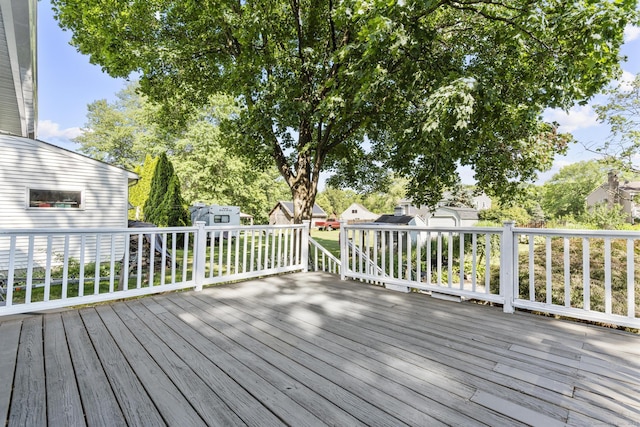 36 Greenfield St, Windsor, CT 06095 - deck with a residential view