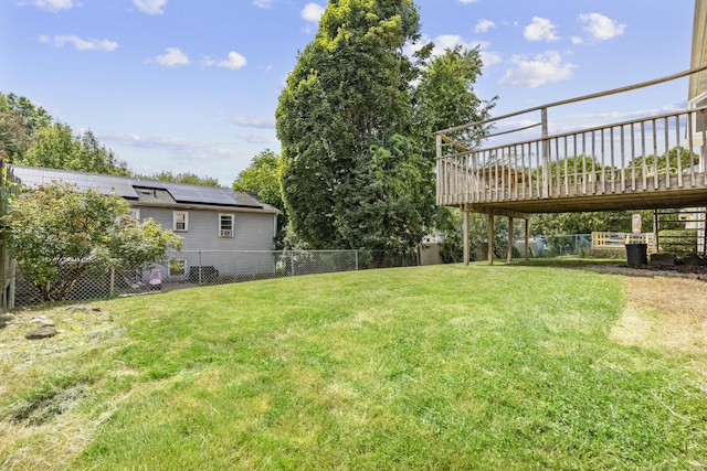 83 Julia Ter, Middletown, CT 06457 - view of yard featuring a wooden deck