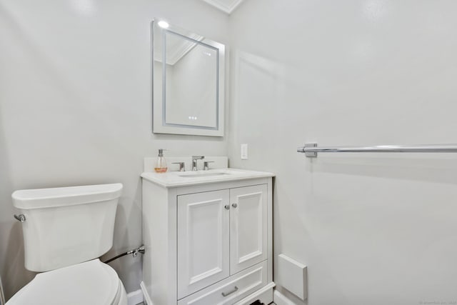 718 Cove Rd Apt 3, Stamford, CT 06902 - half bath featuring toilet and vanity