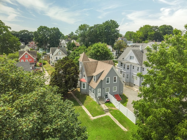 163 Willetts Ave, New London, CT 06320 - aerial perspective of suburban area