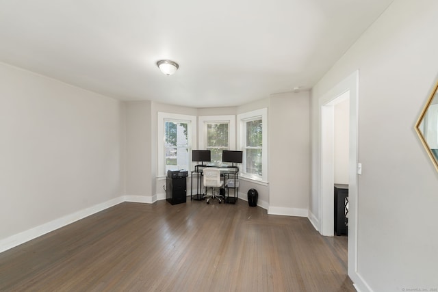 163 Willetts Ave, New London, CT 06320 - home office featuring hardwood / wood-style flooring