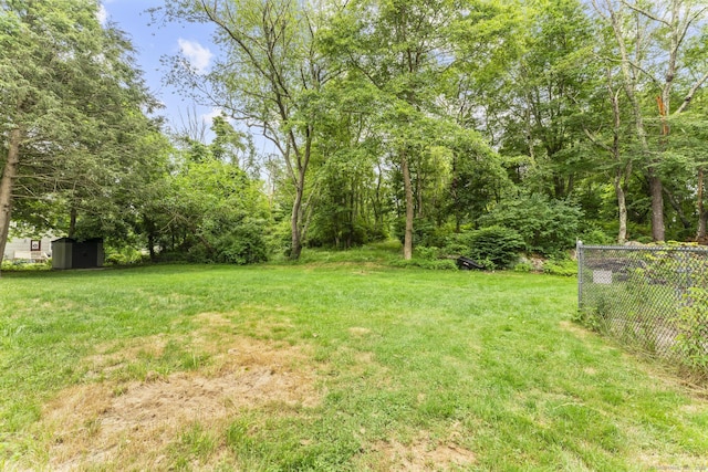 64 Iron St, Ledyard, CT 06339 - view of yard with a storage shed