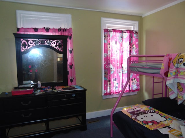 69 W Liberty St, Waterbury, CT 06706 - bedroom with baseboards and crown molding