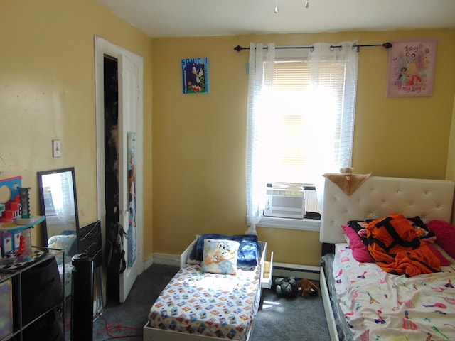 69 W Liberty St, Waterbury, CT 06706 - bedroom featuring carpet floors and cooling unit