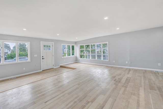 34 2nd Ave, East Haven, CT 06512 - foyer with healthy amount of natural light, light wood-style floors, and recessed lighting