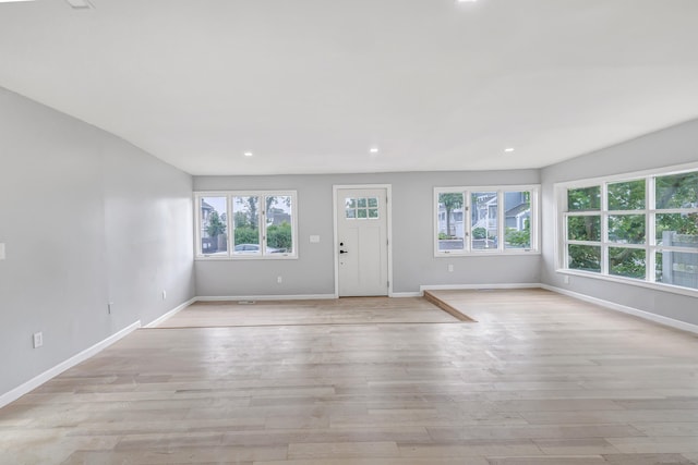 34 2nd Ave, East Haven, CT 06512 - foyer entrance featuring light wood finished floors and recessed lighting
