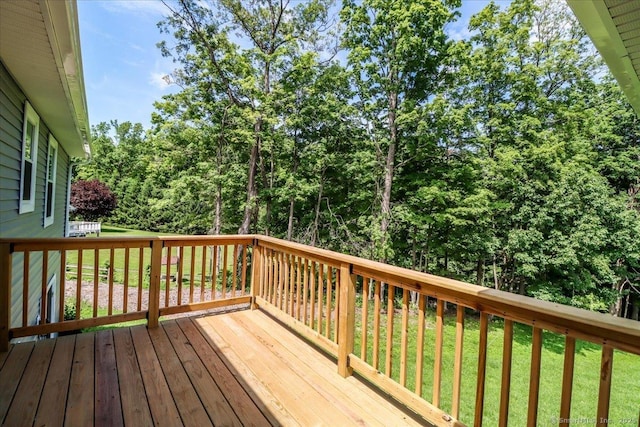 36 Jotham Rd, New Milford, CT 06776 - wooden terrace featuring a yard
