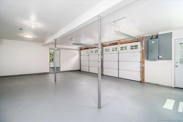 36 Jotham Rd, New Milford, CT 06776 - garage with electric panel and baseboards