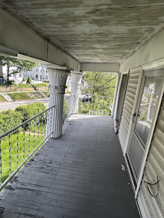 36 Boswell Ave, Norwich, CT 06360 - view of deck