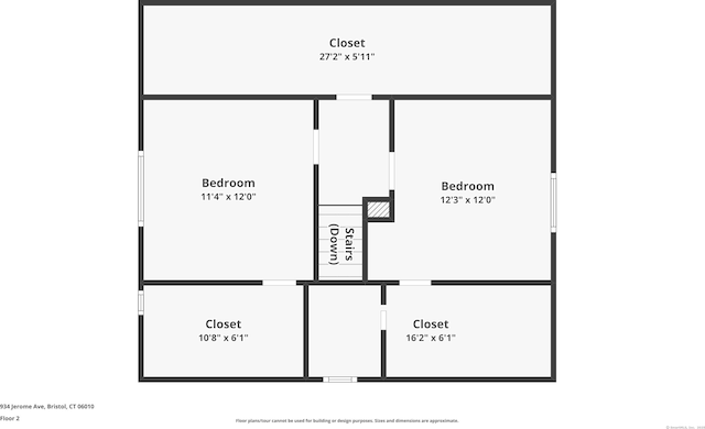 934 Jerome Ave, Bristol, CT 06010 - view of room layout