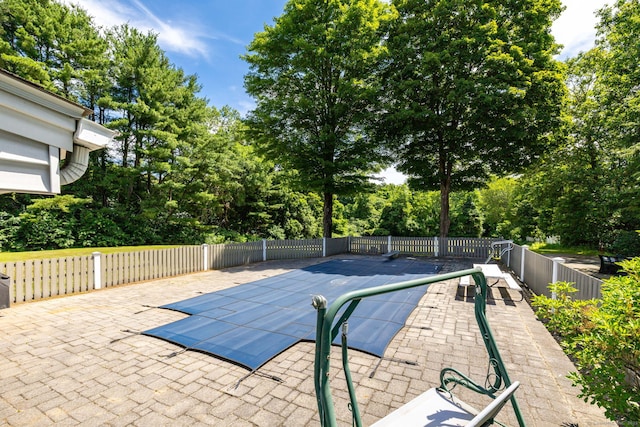 934 Jerome Ave, Bristol, CT 06010 - view of swimming pool featuring a patio area and view of scattered trees