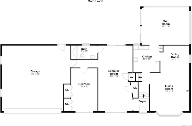 70 Bayne St, Norwalk, CT 06851 - view of property floor plan