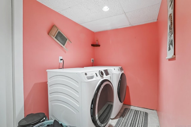 70 Bayne St, Norwalk, CT 06851 - laundry room featuring separate washer and dryer
