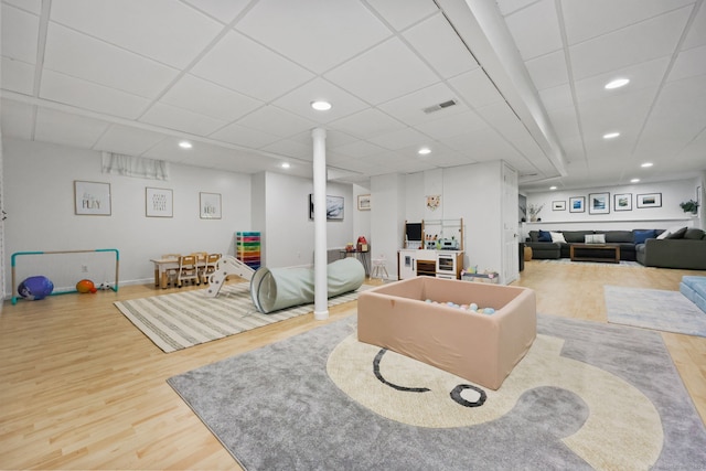 30 Poppy Ln, East Lyme, CT 06333 - living area with wood finished floors and recessed lighting