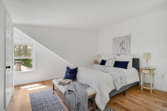 112 Lake Rd, Andover, CT 06232 - bedroom featuring wood finished floors and baseboards