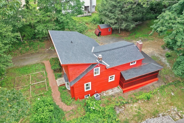 112 Lake Rd, Andover, CT 06232 - aerial view of property and surrounding area