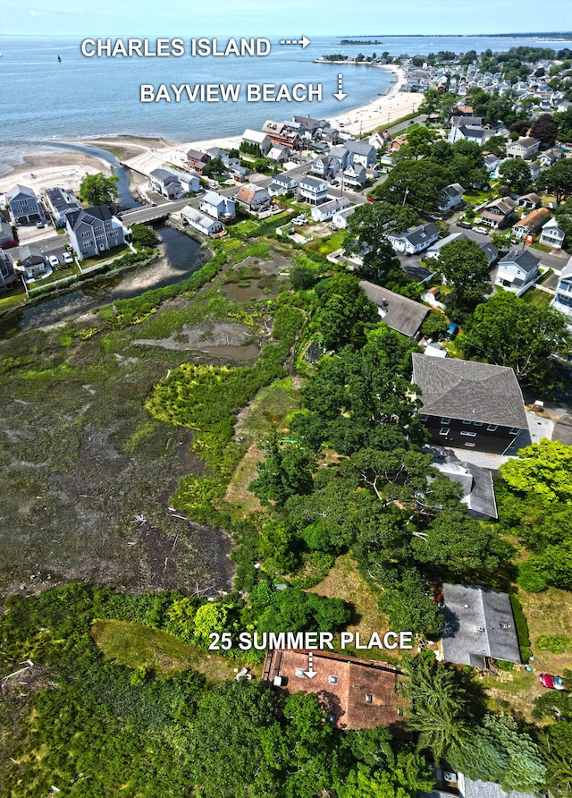 25 Summer Pl, Milford, CT 06460 - aerial view of property's location featuring nearby suburban area