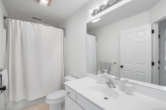 50 Buckingham Rd, Avon, CT 06001 - full bath featuring vanity, tile patterned flooring, and shower / bath combination with curtain