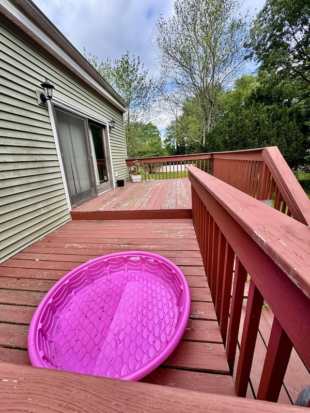 70 Regency Dr, Windsor, CT 06095 - view of wooden deck