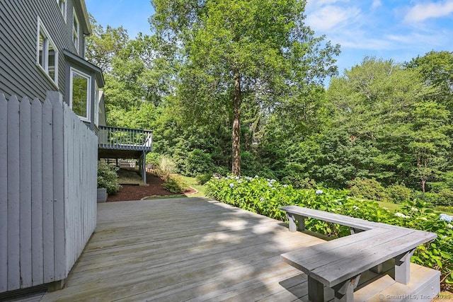267 Jagger Ln, Hebron, CT 06248 - view of wooden deck