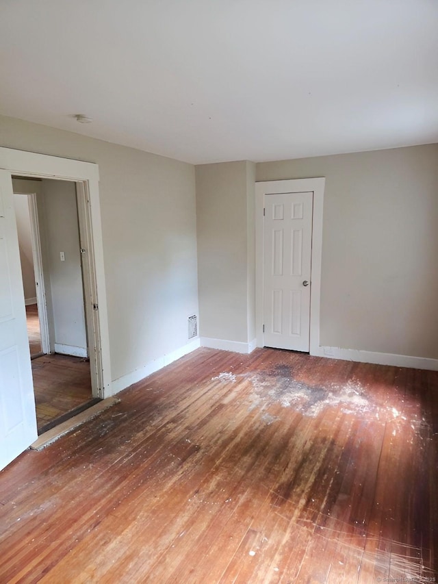181 Plank Rd, Waterbury, CT 06705 - spare room with hardwood / wood-style floors and baseboards
