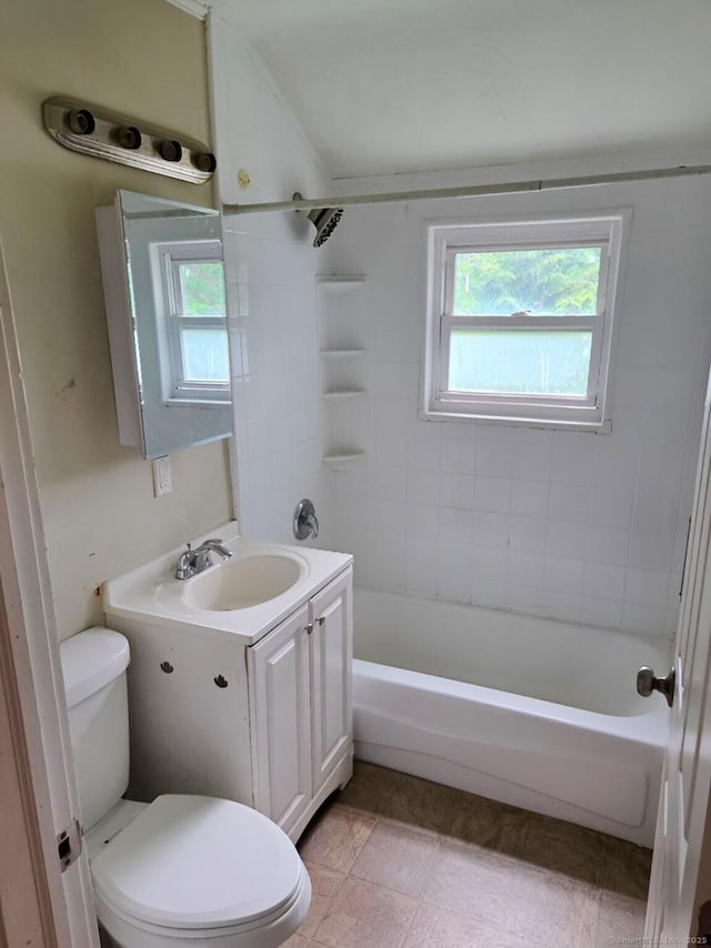 181 Plank Rd, Waterbury, CT 06705 - full bathroom featuring vanity, healthy amount of natural light, and bathing tub / shower combination