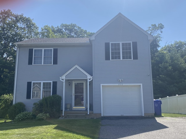 230 White Oak Way, Torrington, CT 06790 - view of front of house with a garage and driveway
