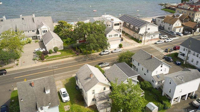 36 Merwin Ave, Milford, CT 06460 - aerial view of residential area featuring a large body of water