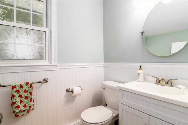 17 Robinhood Rd, Danbury, CT 06811 - bathroom featuring a wainscoted wall and vanity