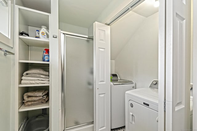 23 Briarwood Dr, Old Saybrook, CT 06475 - laundry room with washing machine and dryer