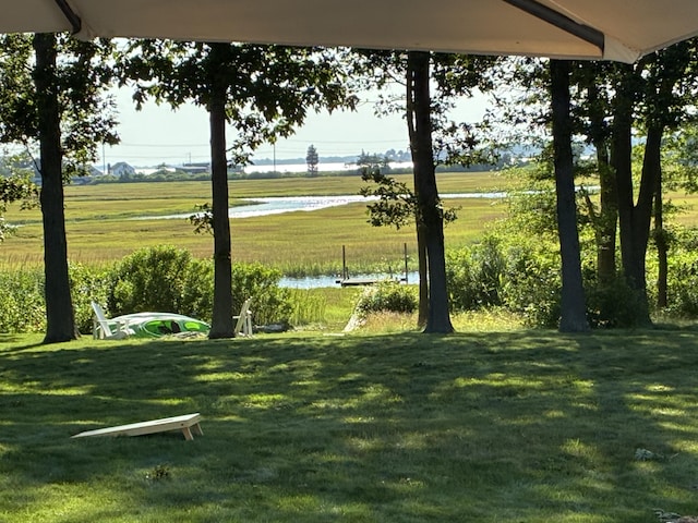 23 Briarwood Dr, Old Saybrook, CT 06475 - view of grassy yard featuring a water view