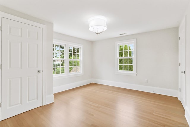 36 Hendrie Ave, Greenwich, CT 06878 - unfurnished room with light wood-style floors and baseboards