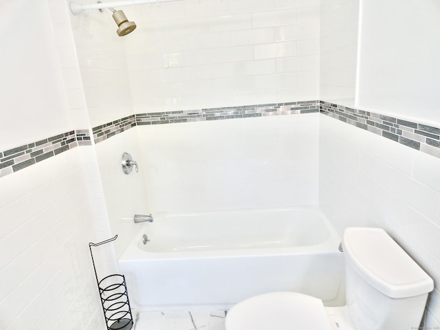 23 Norfolk Rd, Torrington, CT 06790 - bathroom featuring tile walls and bathing tub / shower combination