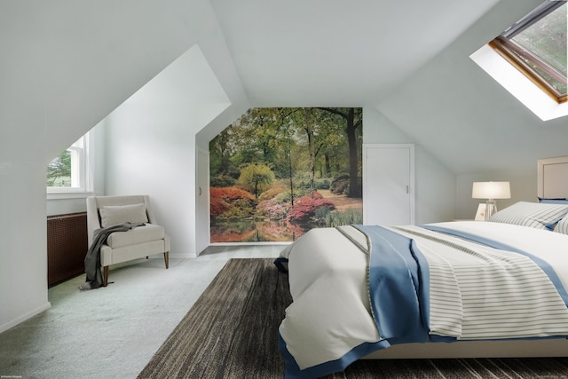 22 Brundage St, Stamford, CT 06907 - bedroom with carpet floors and lofted ceiling