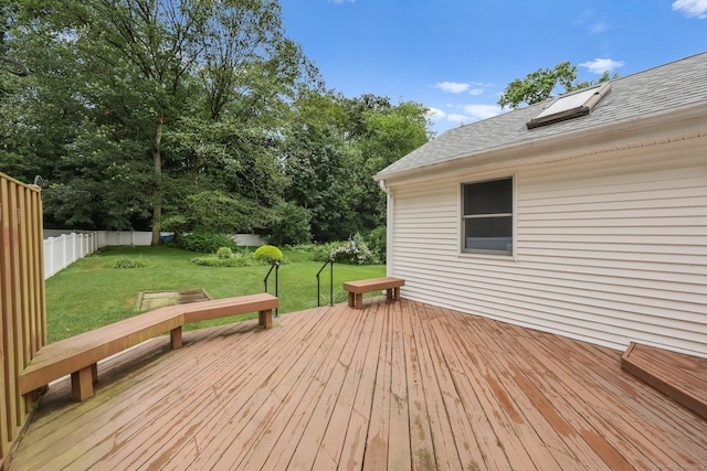 22 Brundage St, Stamford, CT 06907 - view of wooden terrace