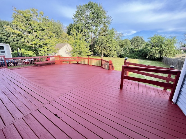 212 Clement Rd, East Hartford, CT 06118 - view of wooden terrace