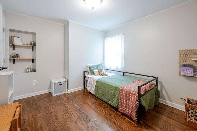 81 Burwell Rd, New Hartford, CT 06057 - bedroom featuring wood finished floors and ornamental molding