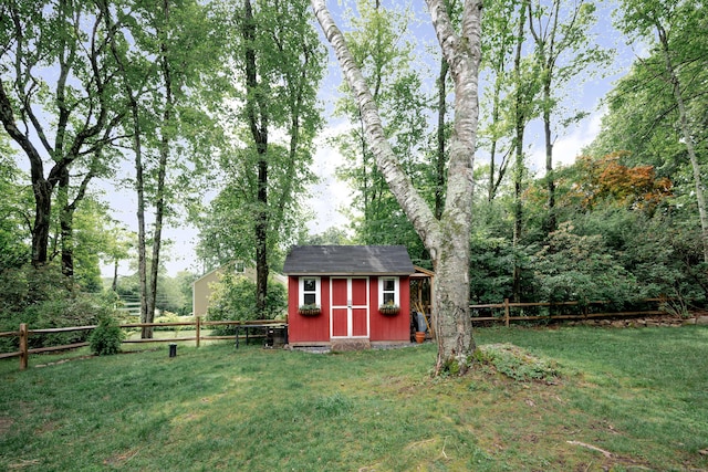 81 Burwell Rd, New Hartford, CT 06057 - fenced backyard with a storage shed