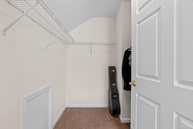 25 Quarry Ln Unit 25, Berlin, CT 06037 - spacious closet with carpet flooring and lofted ceiling