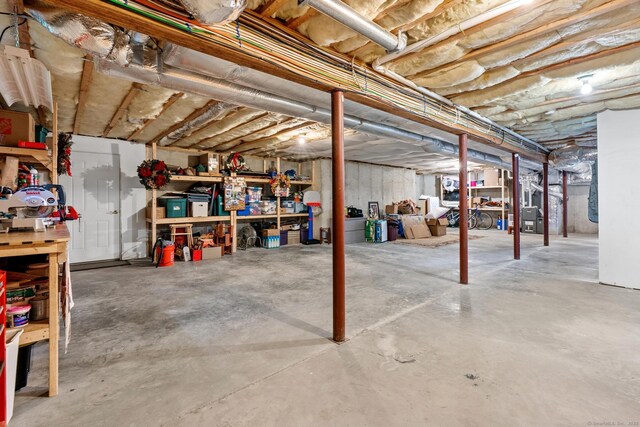 25 Quarry Ln Unit 25, Berlin, CT 06037 - view of unfinished below grade area