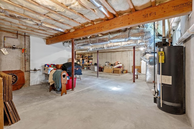 25 Quarry Ln Unit 25, Berlin, CT 06037 - unfinished below grade area with gas water heater