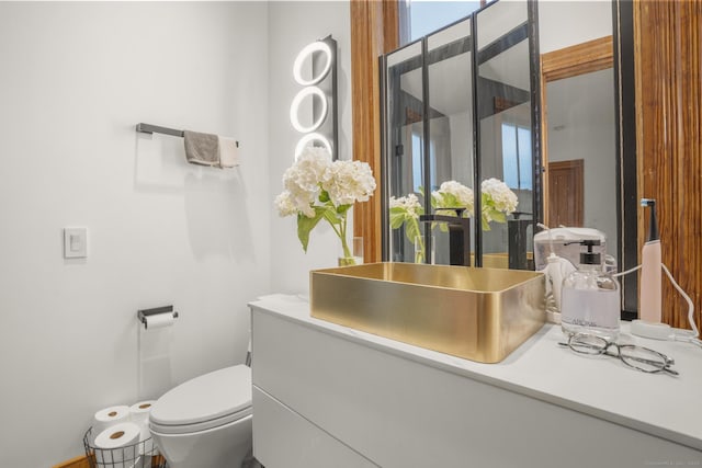 14 Jefferson St, Norwalk, CT 06851 - bathroom with toilet and vanity