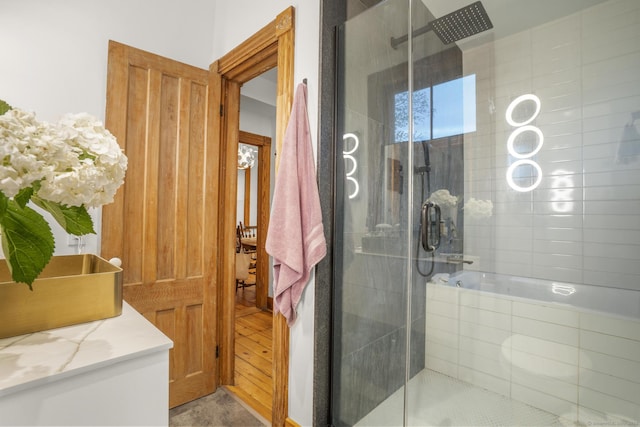 14 Jefferson St, Norwalk, CT 06851 - full bathroom with tiled shower and tiled bath