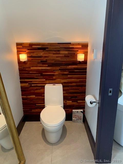 14 Jefferson St, Norwalk, CT 06851 - bathroom featuring toilet and tile patterned floors
