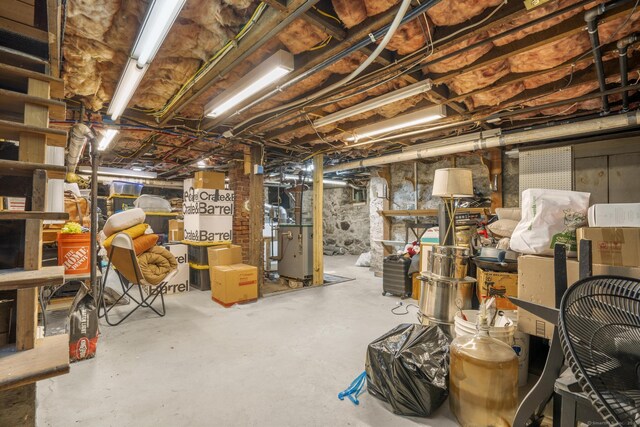 14 Jefferson St, Norwalk, CT 06851 - view of unfinished basement