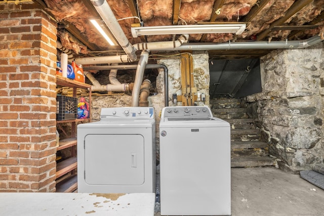 14 Jefferson St, Norwalk, CT 06851 - washroom with washing machine and dryer