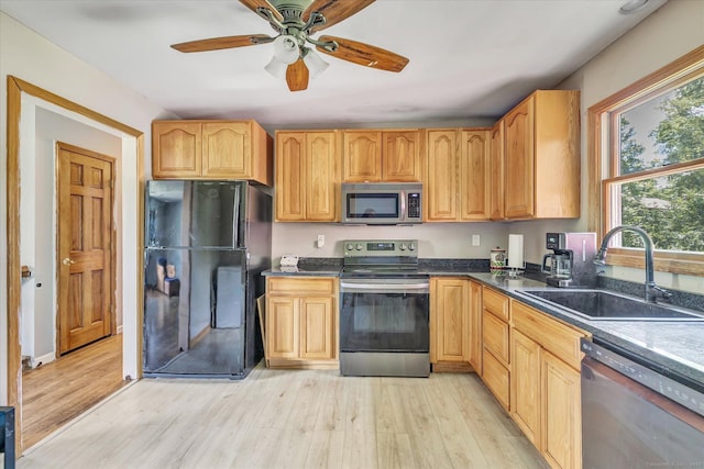 3 Old Hemlock Rd, Brookfield, CT 06804 - kitchen featuring stainless steel appliances, light wood-style flooring, and plenty of natural light