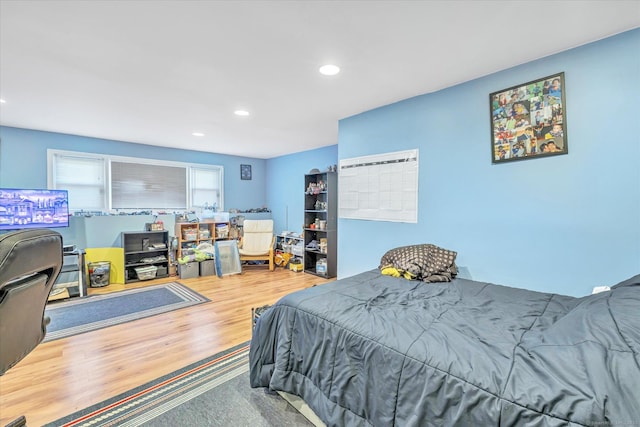 3 Old Hemlock Rd, Brookfield, CT 06804 - bedroom featuring wood finished floors, recessed lighting, and an office area